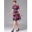 Polyester/Cotton With Print Knee Length Dress