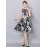 Polyester With Print Knee Length Dress
