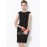 Polyester With Lace Knee Length Dress