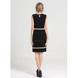 Polyester/Cotton With Above Knee Dress