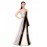 Satin/Tulle/Silk Blend With Sequins/Color-block Maxi Dress